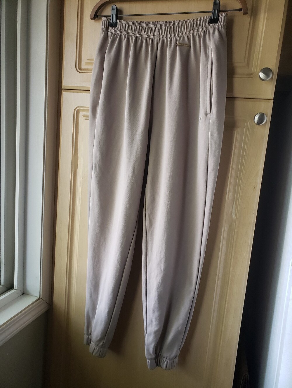 Gymshark Whitney Simon Women's Track Joggers in Light Taupe